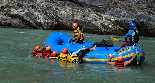 Adventure Rafting on Ganges